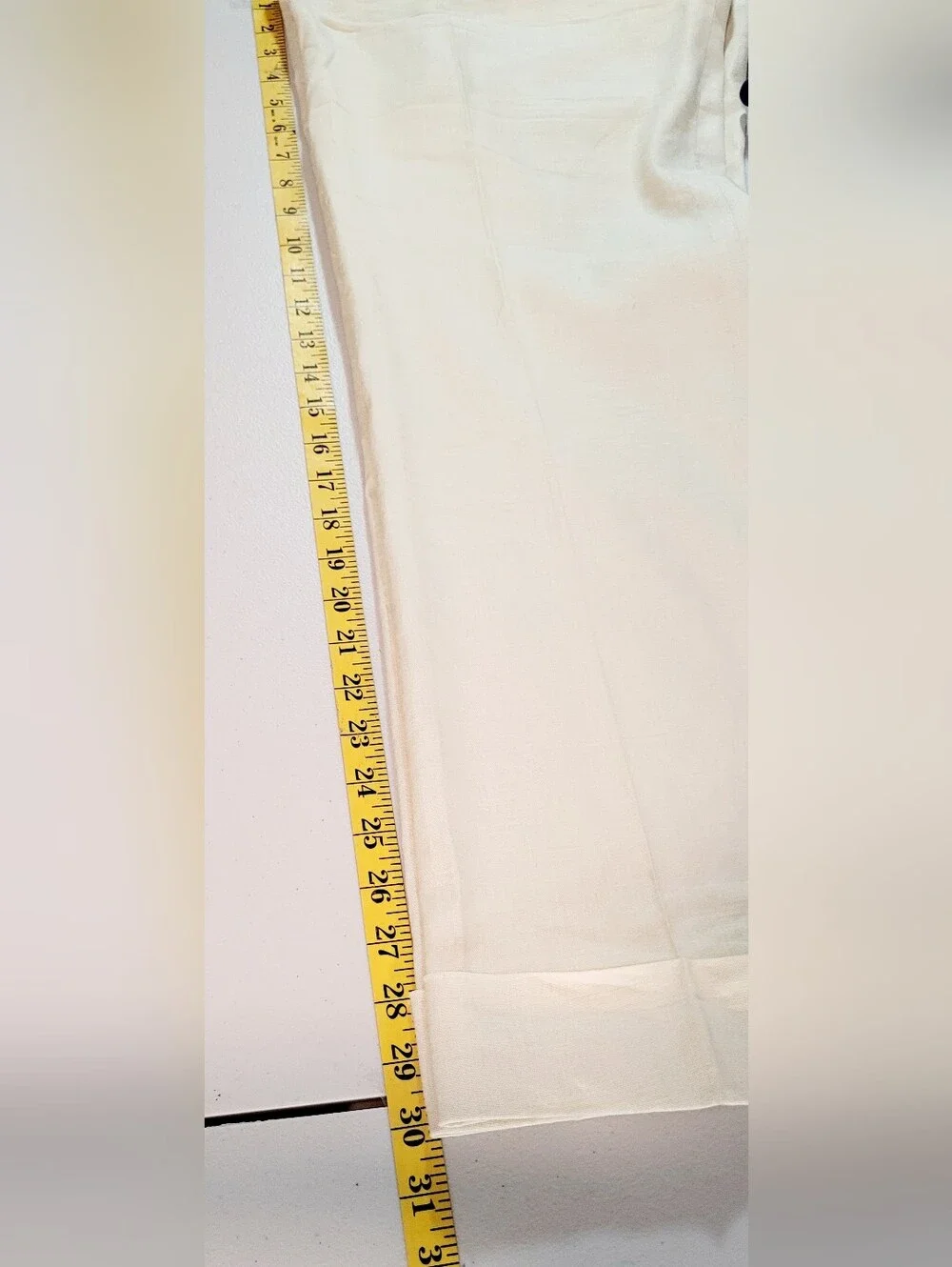 Banana Republic Womens Linen Blend Taylored Wide Leg Pants Sz 6 Quiet Luxery